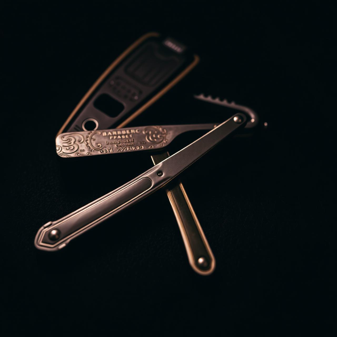 Straight razor and clippers